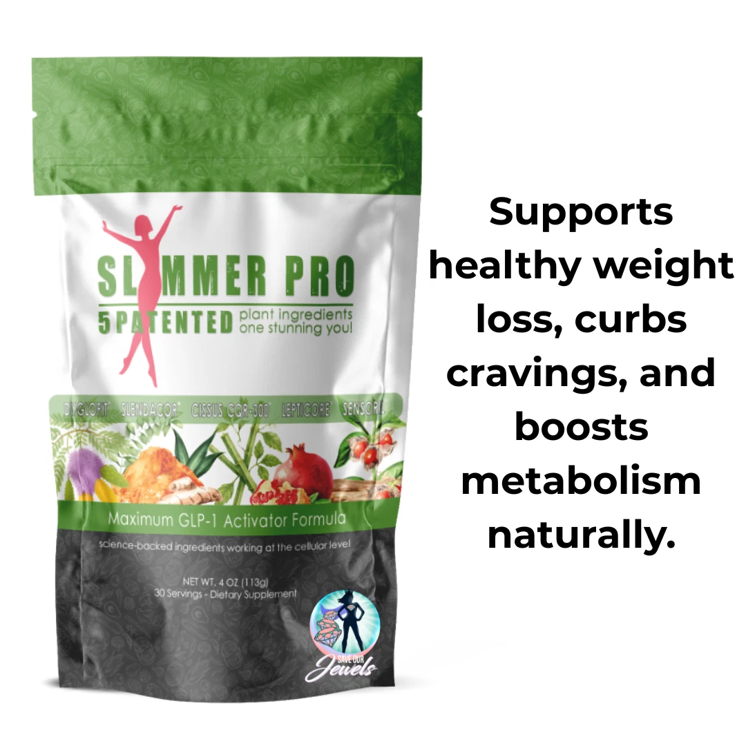 Slimmer Pro Organic Weight Loss Superfood Blend. Curb Cravings, Boost Metabolism