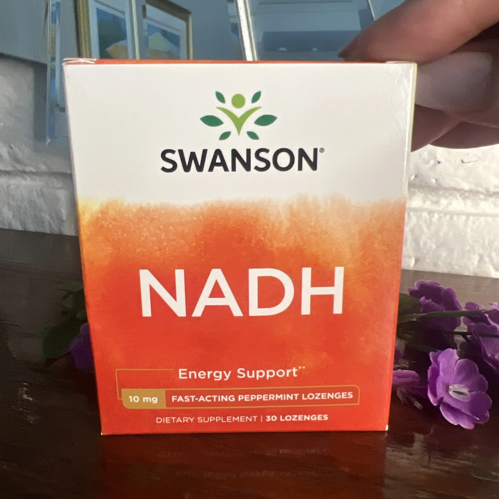 Swanson Fast-acting Nadh High Bioavailability 10 mg 30 Lozenges
