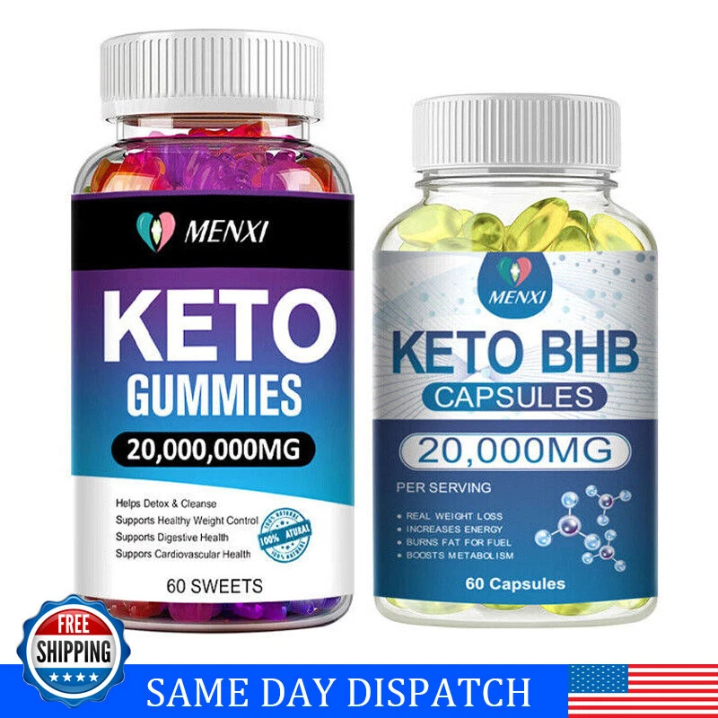 Keto ACV Gummies Best Weight Loss Fat Burner Carb Blocker Diet Pills MENXI