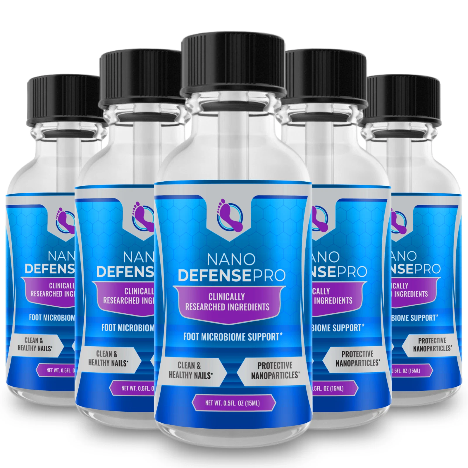 Nano DefensePro Solution - Official Formula ( 5 Pack)