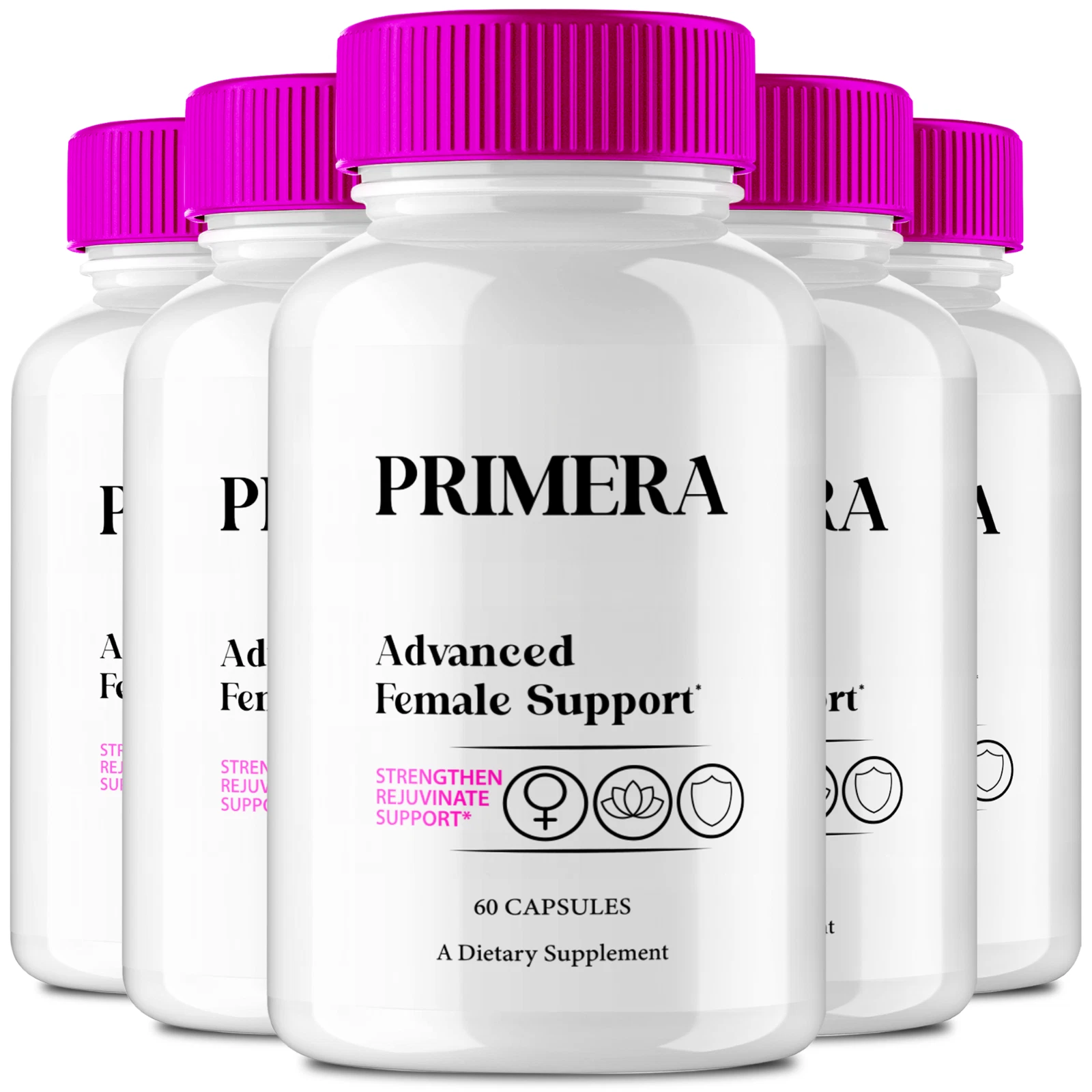 (5 Pack) Primera Capsules for Women, Advanced Wellness Support Formula Pills