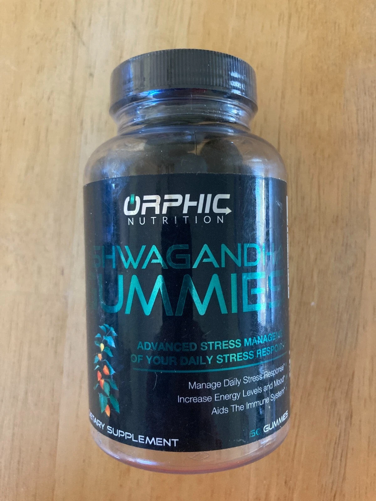 Orphic Nutrition Ashwagandha Gummies 60 Ct