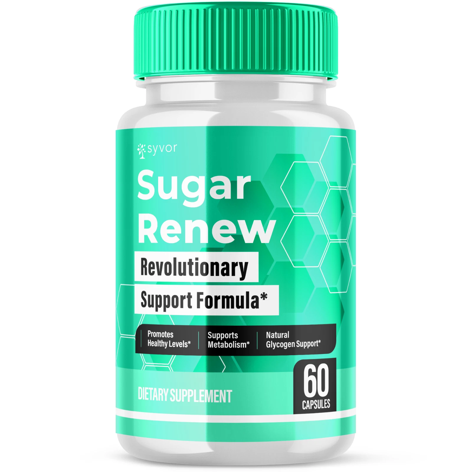 Sugar Renew Glycogen Support Revolutionary Formula Glyco Optimizer, 60 Capsules