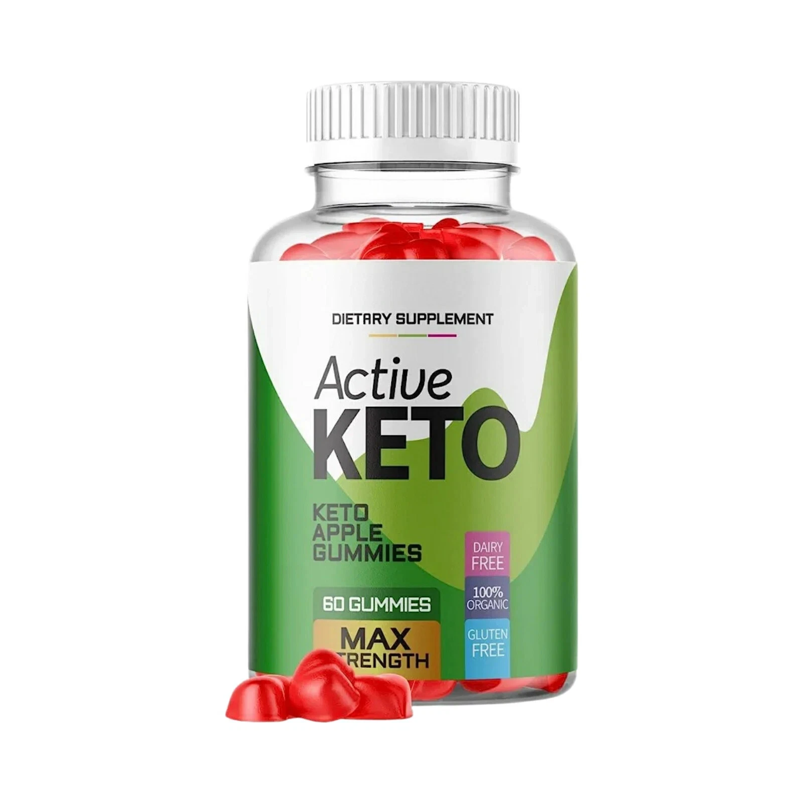 Active Keto ACV Gummies, Active Keto Gummies for Weight Loss- 60 Gummies