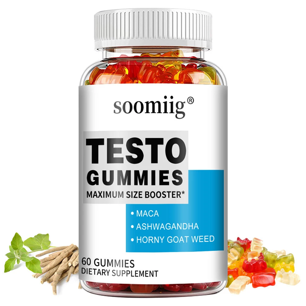 Testo Gummies Testosteron Booster Testosterona Supplement for Men