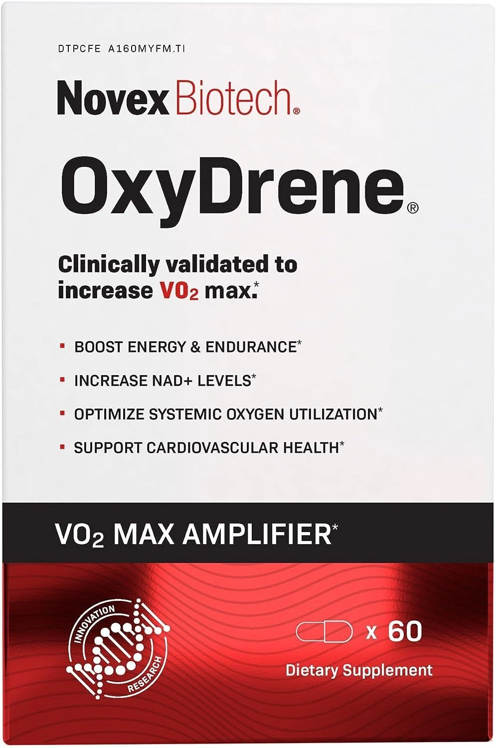 NovexBiotech Oxydrene NAD Enhancer 60 Capsules