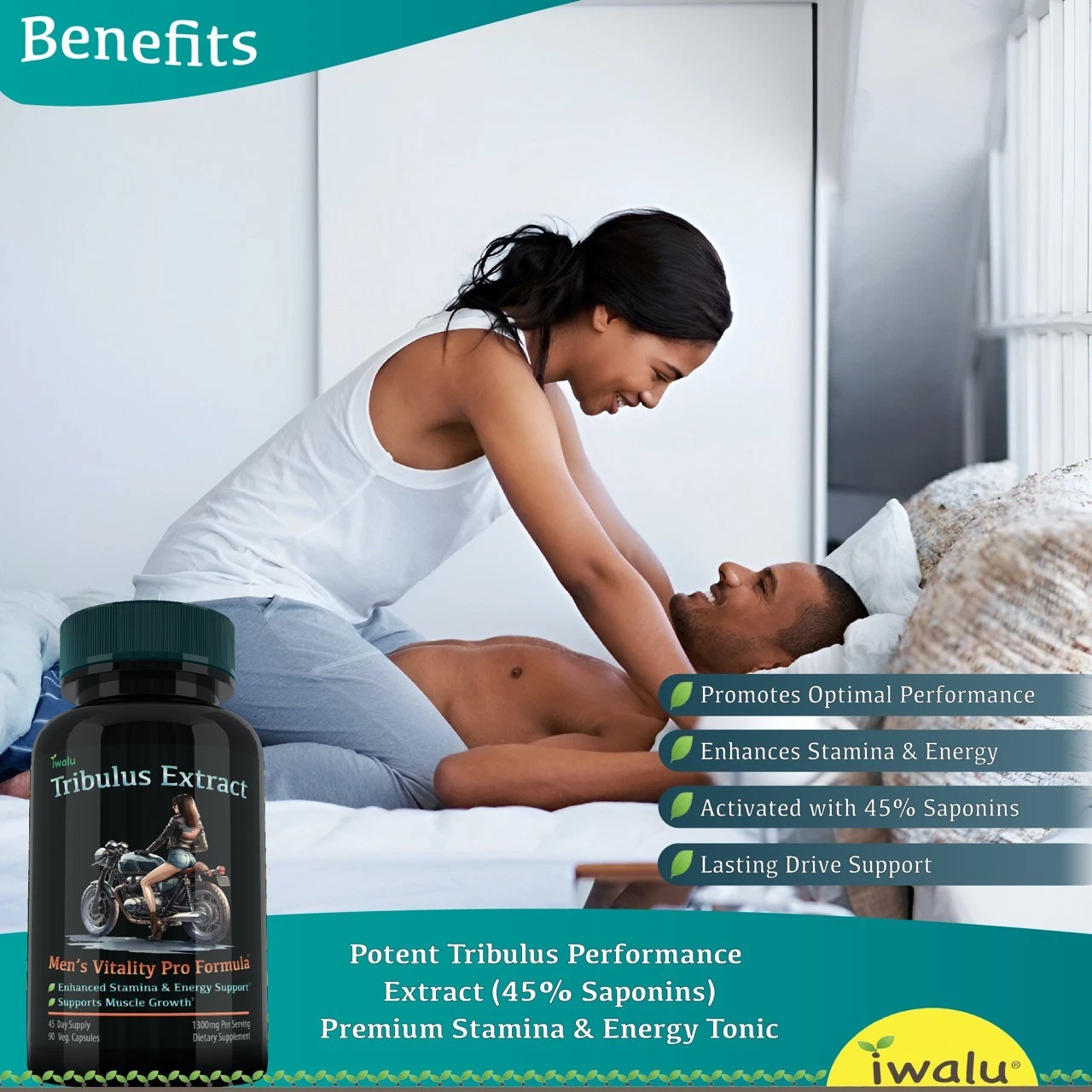 Best Sigma Testosterone Booster - IWALU | *FAST FREE SHIPPING* Same Day