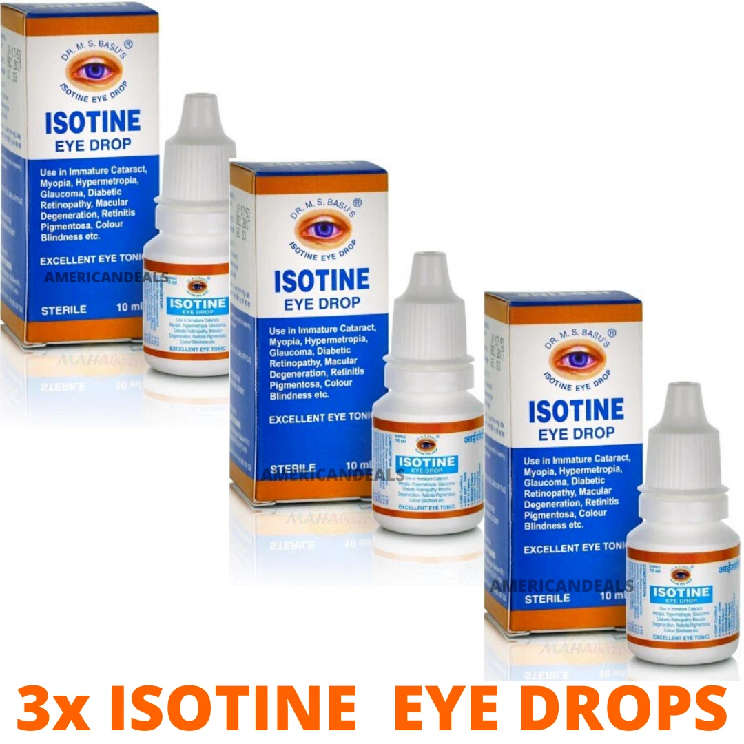 3X Eye DropS OFFICIAL USA Care Glaucoma BEST EYE DROPS FOR EYE Cataract Exp.2027