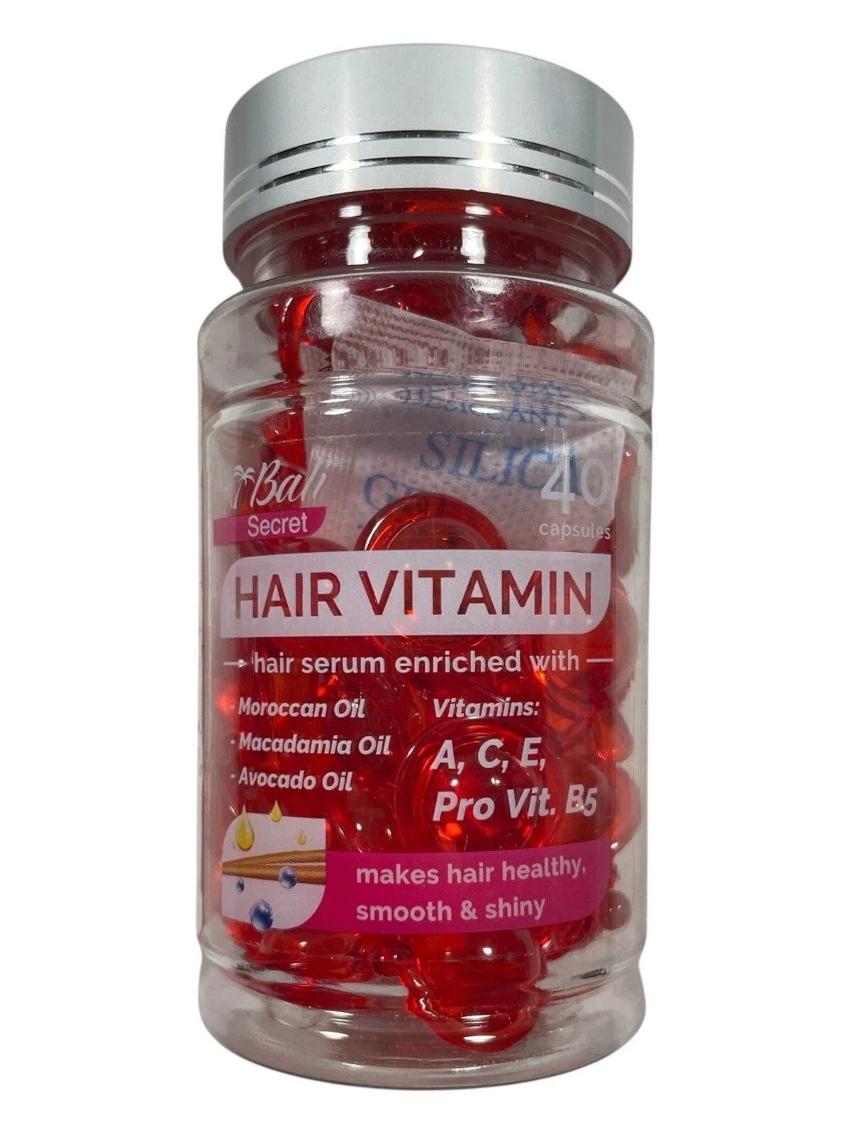 Bali Secret Hair Vitamin - Hair Treatment Serum - 40 capsules - Exp 06/27