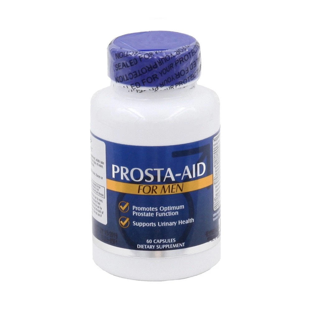 Prosta-Aid,Saw Palmetto Extract 200mg, Pumpkin Seed, Beta Sitosterol 60 capsul