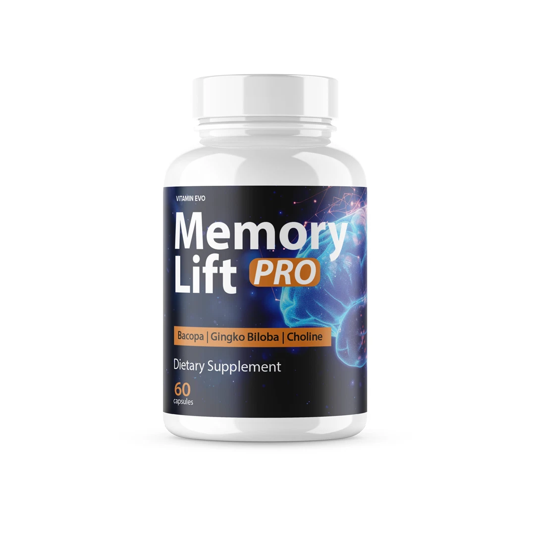 Memory Lift Pro Brain and Memory Support Capsules Nootropic Formula 60 Capsules