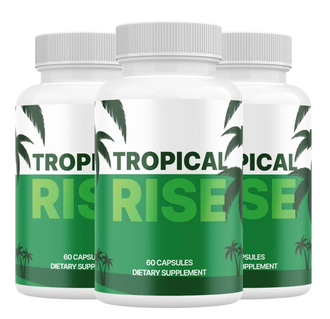 (3 Pack) Tropical Rise Performance Pills, TropicalRise Advanced Capsules