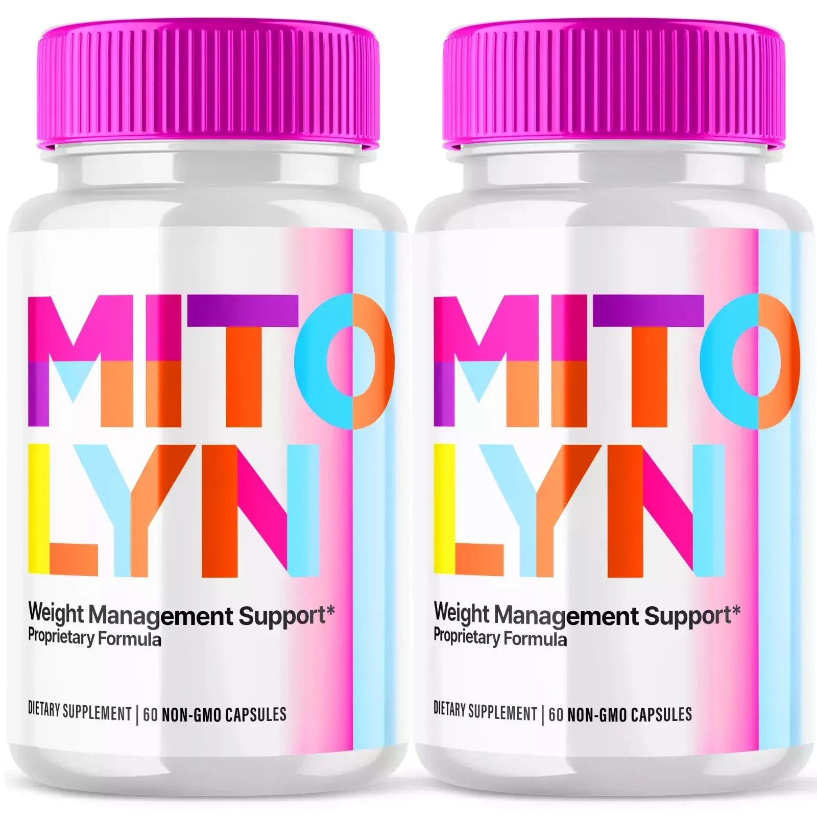 (2 Pack) Mitolyn Advanced Weight Loss Support Mito Lyn Maximum Strength 120ct