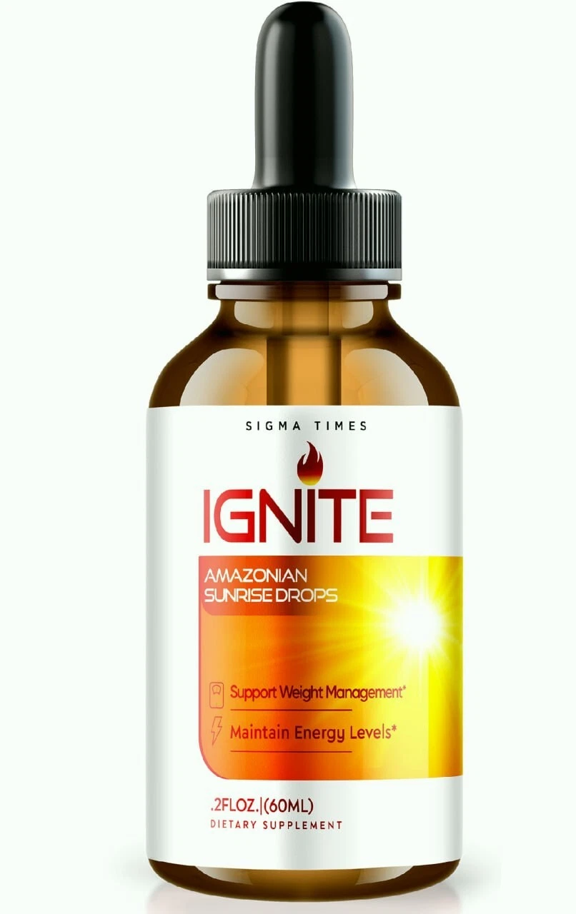 Ignite Amazonian Sunrise Drops, Advanced Weight Loss and Fat Burning (30 Servs.)
