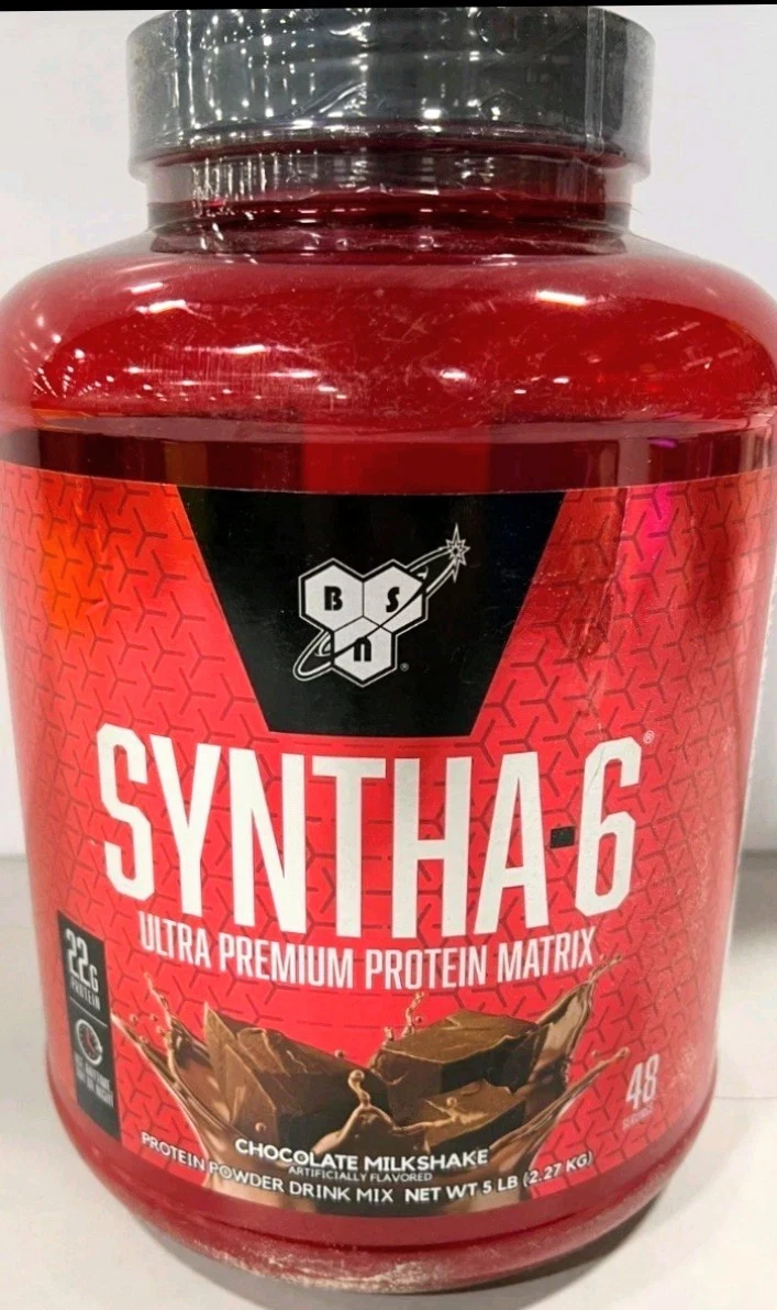 BSN Syntha-6 Milkshake Protein Powder, Chocolate - 5lb