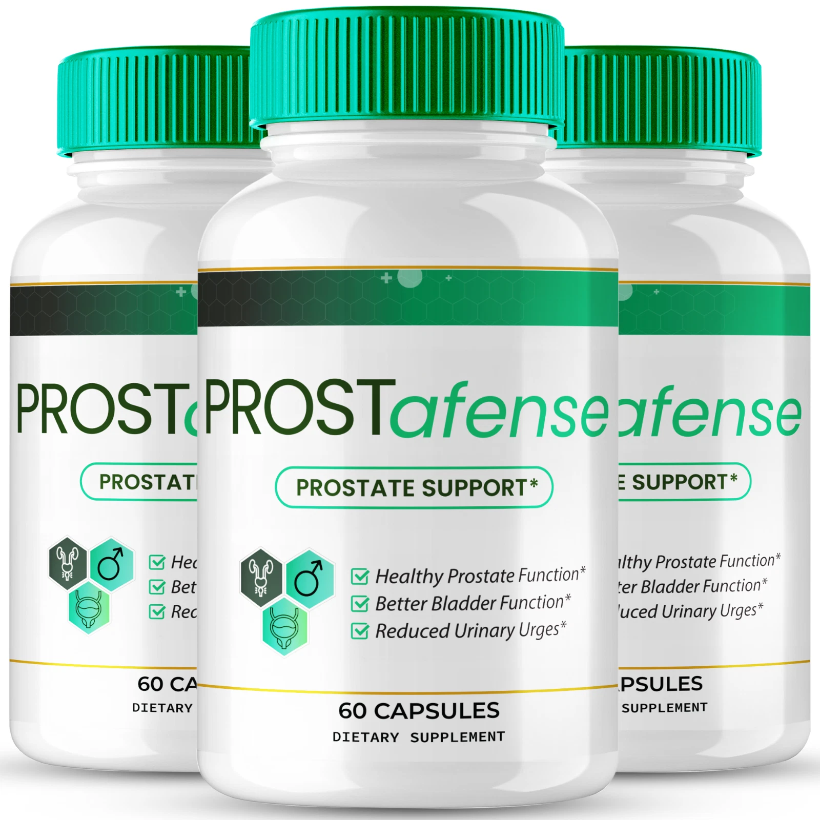 (3 Pack) Prostafense Advanced Capsules to Support Prostate Health & Strong Flow