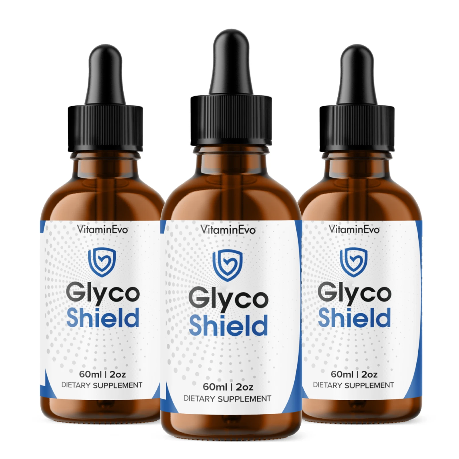 (3 Pack) Glyco Shield Blood Support Drops Advanced Formula Support Vitamin 2ML