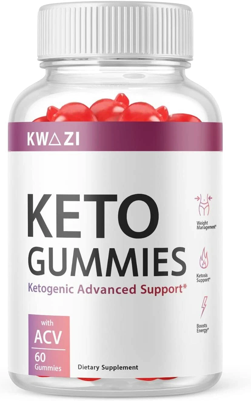 1-Kwazi Keto ACV Gummies,Weight Loss,Fat Burner,Appetite Suppressant Supplement