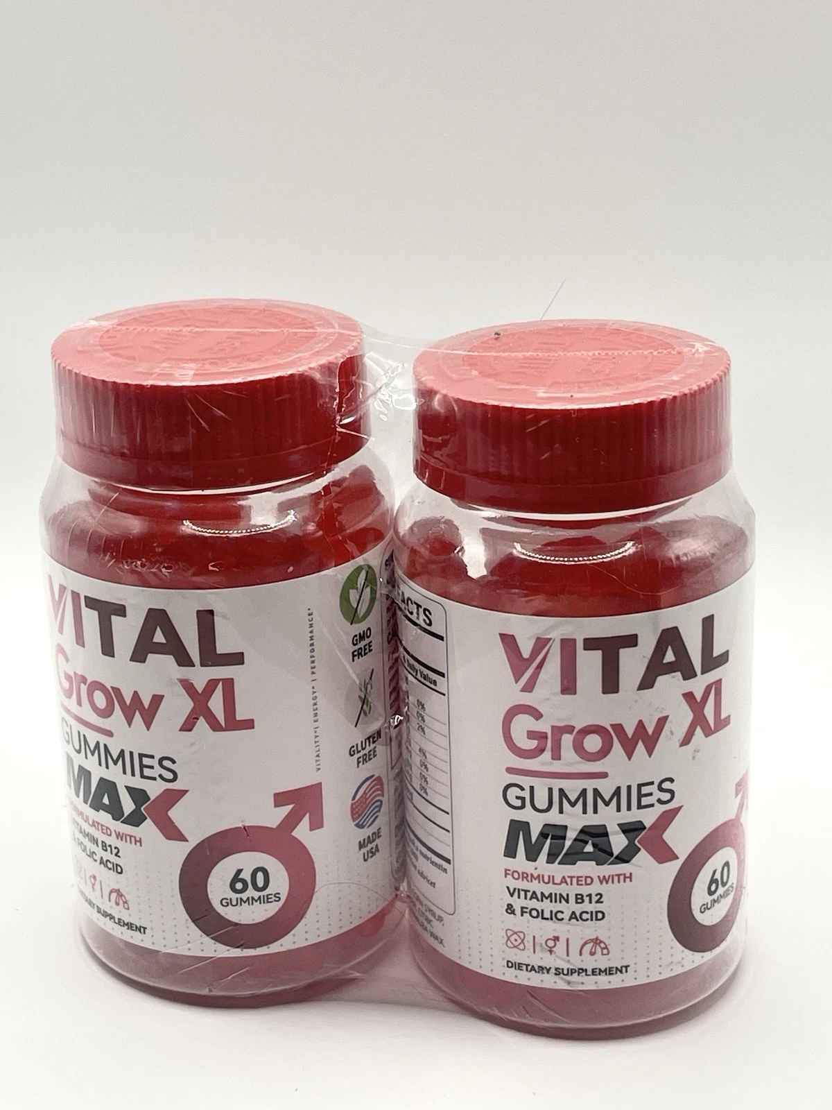 Vital Grow XL Gummies For Men – Vital Grow XL Max Performance 120 Gummies 2 Pack