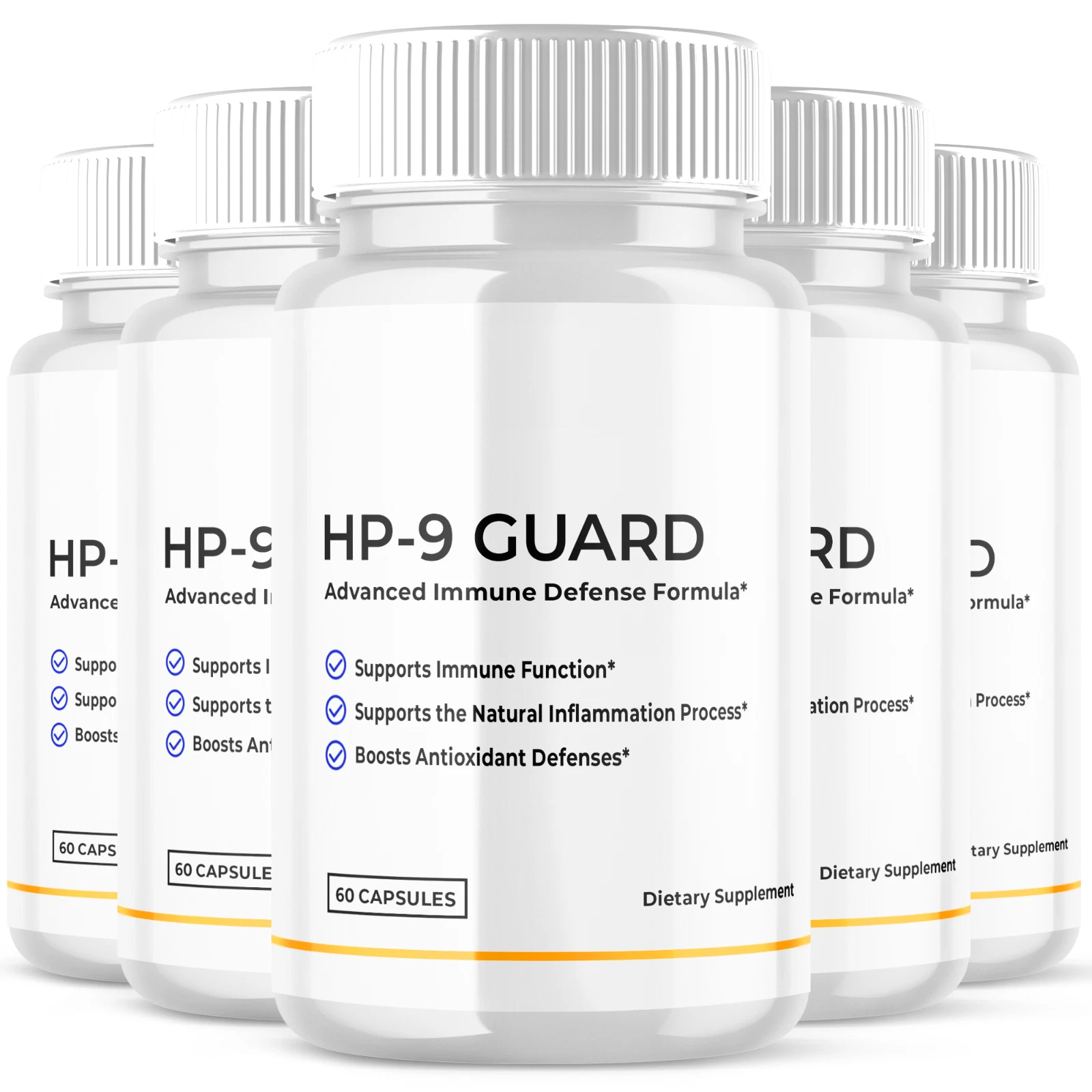 [167589432230] HP9 Guard Wellness Support Pills Advanced Formula Balance Support 300 Capsules