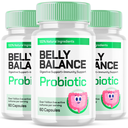 Belly Balance Advanced Digestive Support Probiotics Gut Supplement, 180 Capsules