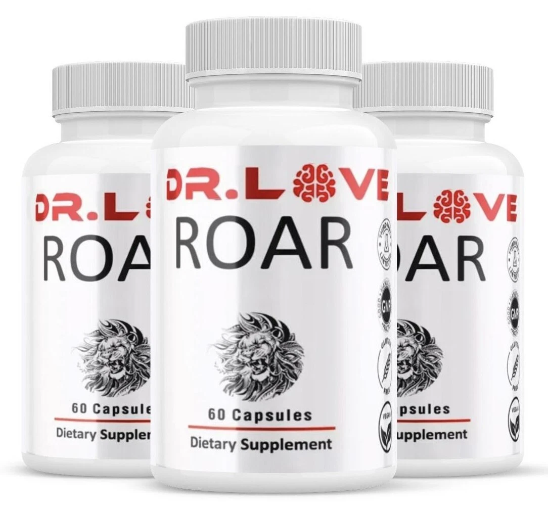 [186818677834] Dr. Love Roar Supports Energy and Vitality Male Health Supplement ( 3 Pack )