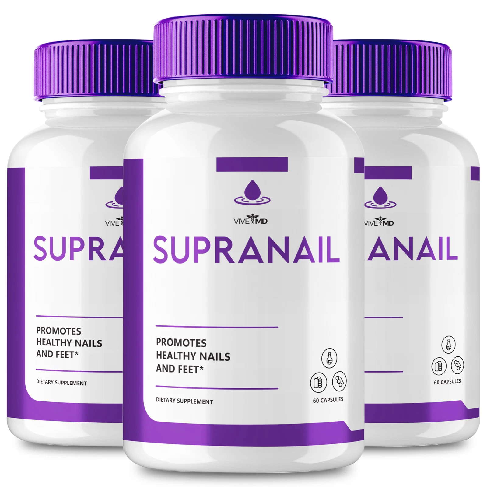 (3 Pack) Supranail Dietary Pills for Optimal Nail Health and Strength