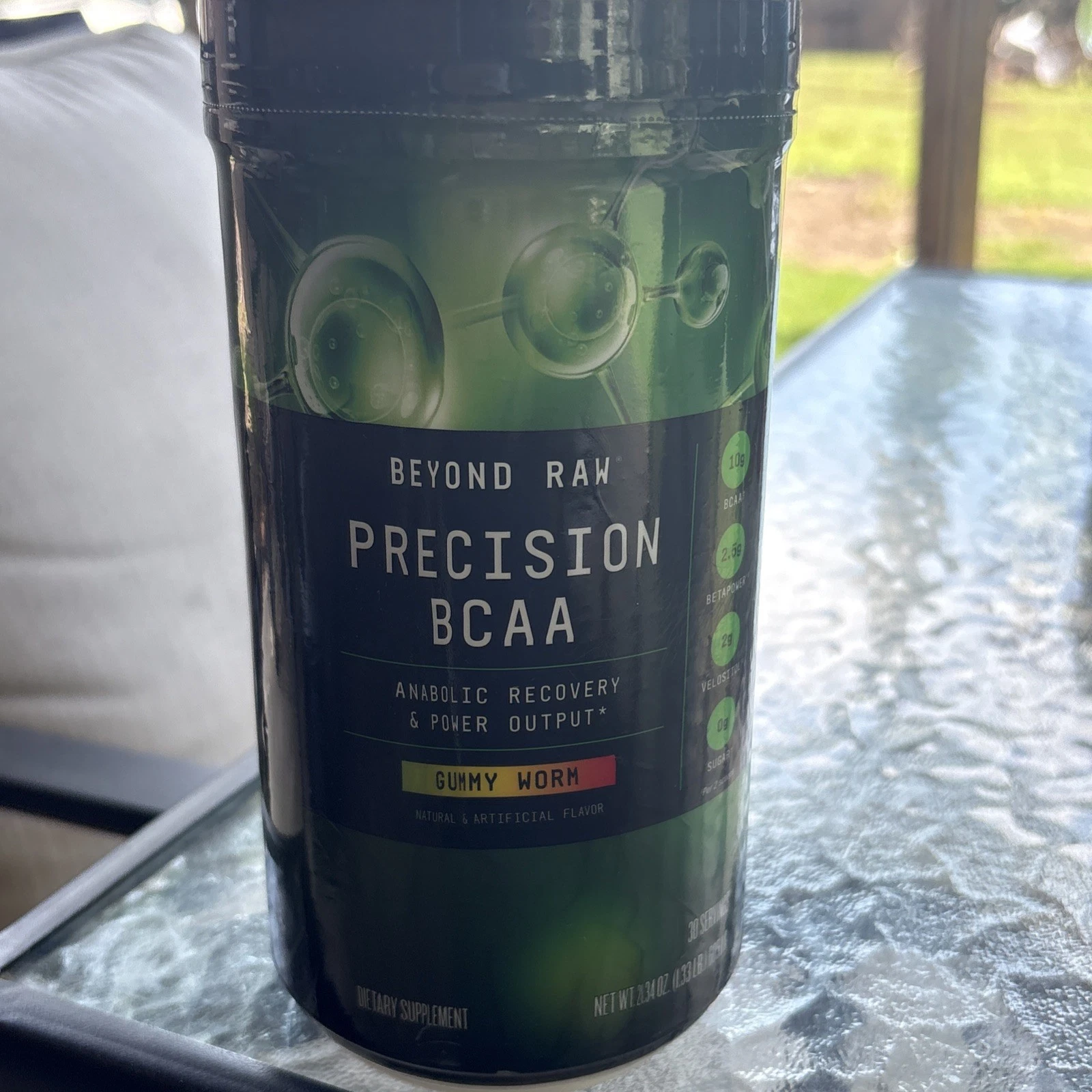 BEYOND RAW Precision BCAA: Gummy Worm - 30 Servings Exp 05/25