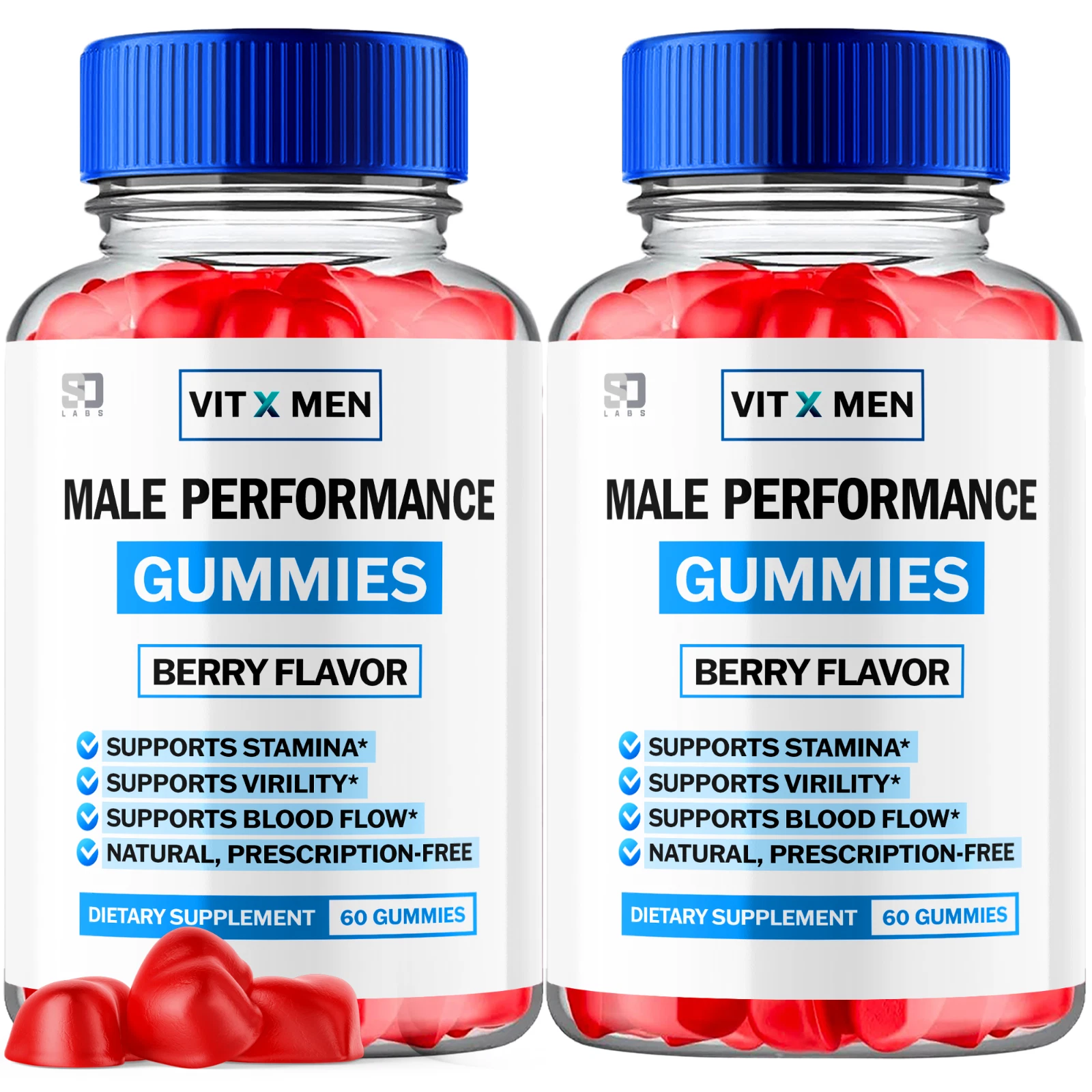 (2 Pack) VitXMen Gummies For Men - Advanced Formula Vitamin Supplement 120 Gums