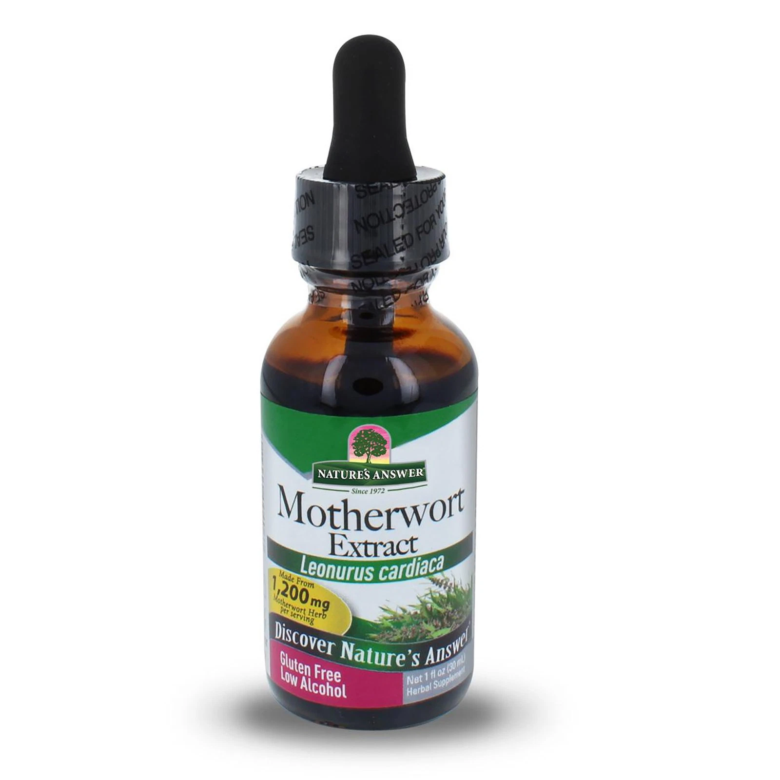 [388214193096] 2 Pack Motherwort Extract by Natures Answer for Women - 1 oz Dietary Supplement