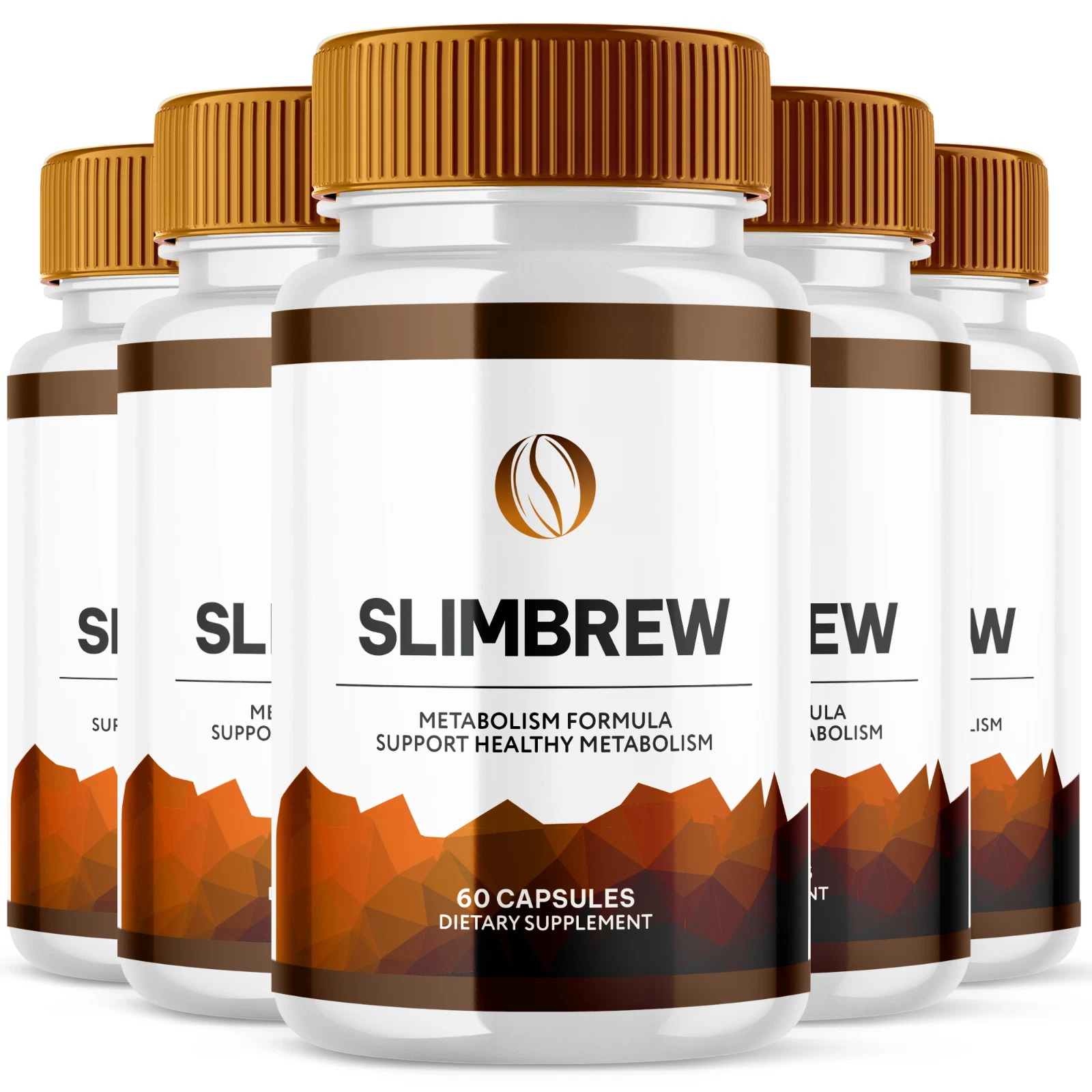 Slimbrew Advanced Formula Max Strength Health & Fitness Supplement 300 Capsules