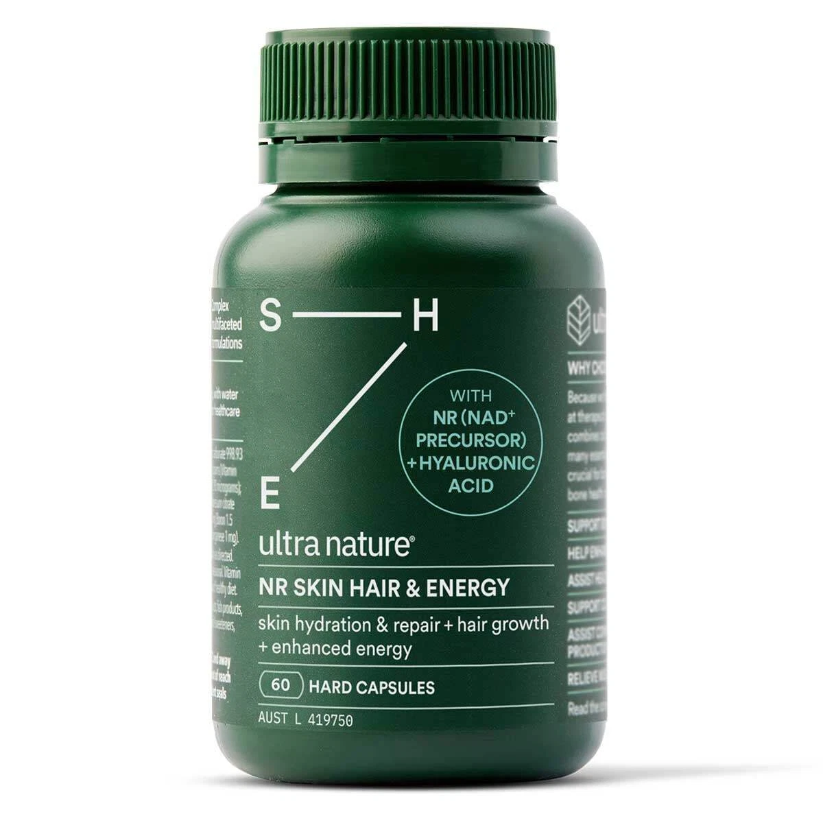[356294950824] Ultra Nature NR Skin Hair & Energy 60 Capsules
