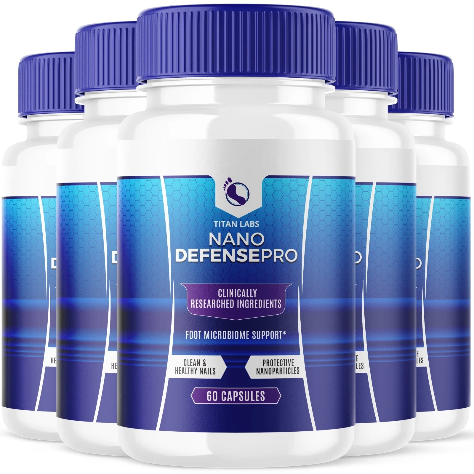 [285985963492] Nano DefensePro - Skin & Nail Support Supplement (5 Pack)