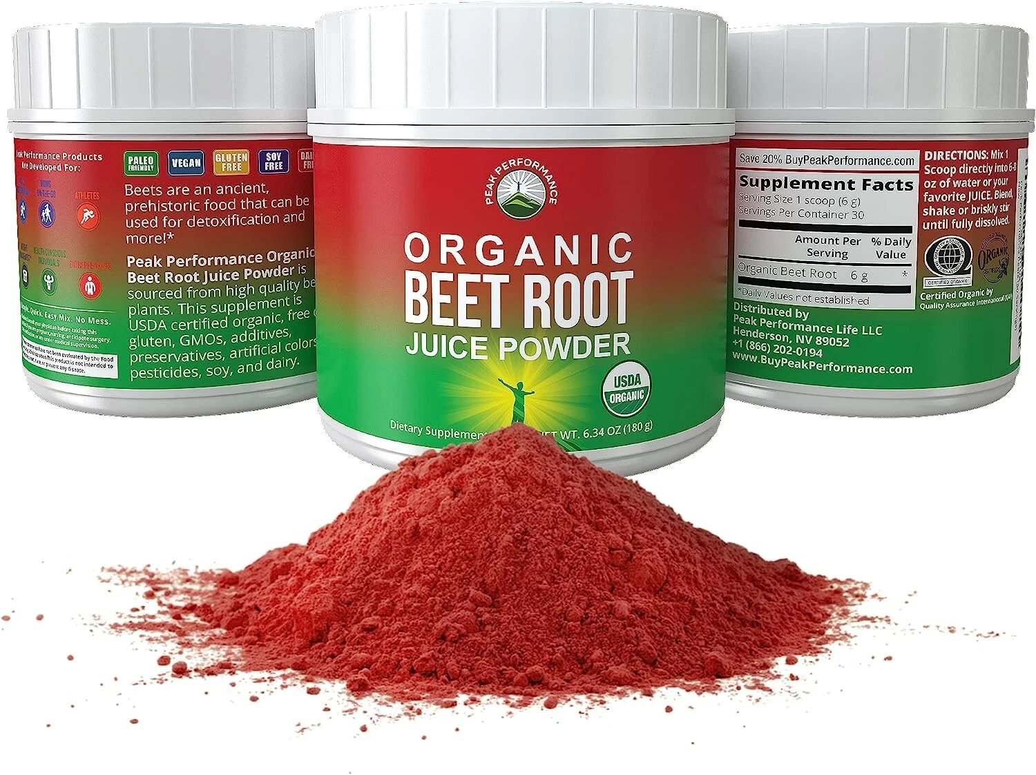 Organic Beet Root Powder - Ultra High Purity Super Food Beets Juice Powder