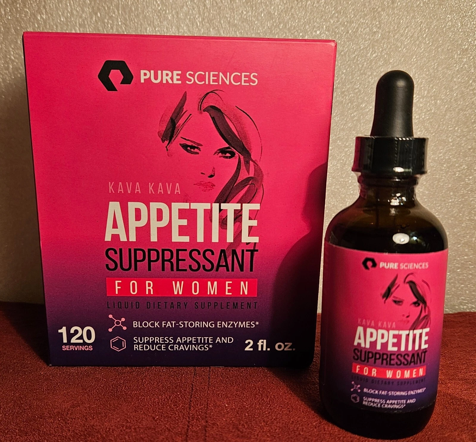 [145660415923] Pure Sciences Appetite Suppressant for Women 2 oz's *EBay Best Price*