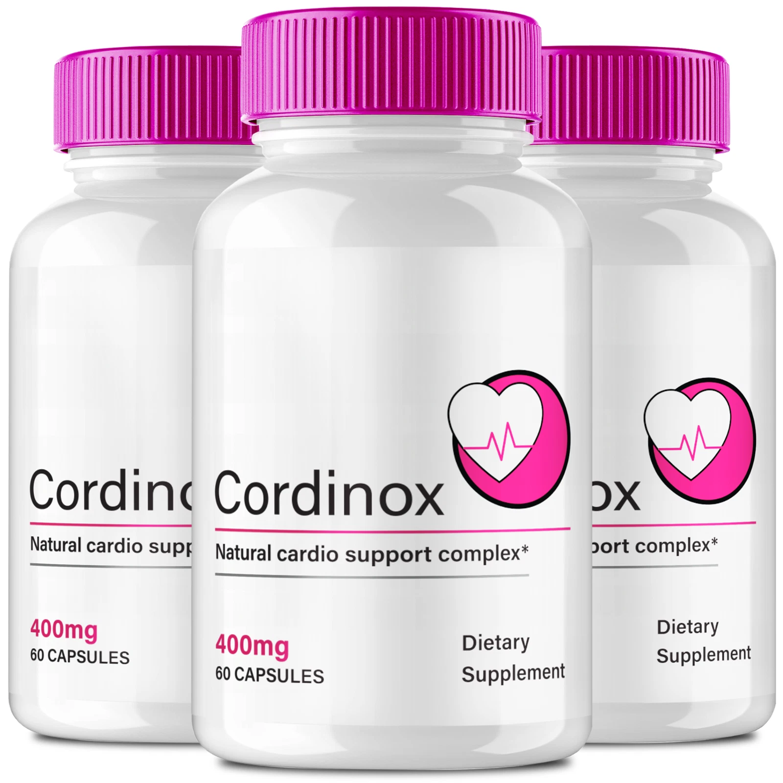 (3 Pack) Cordinox Blood Formula Capsules, Healthy Circulation & Stable Levels