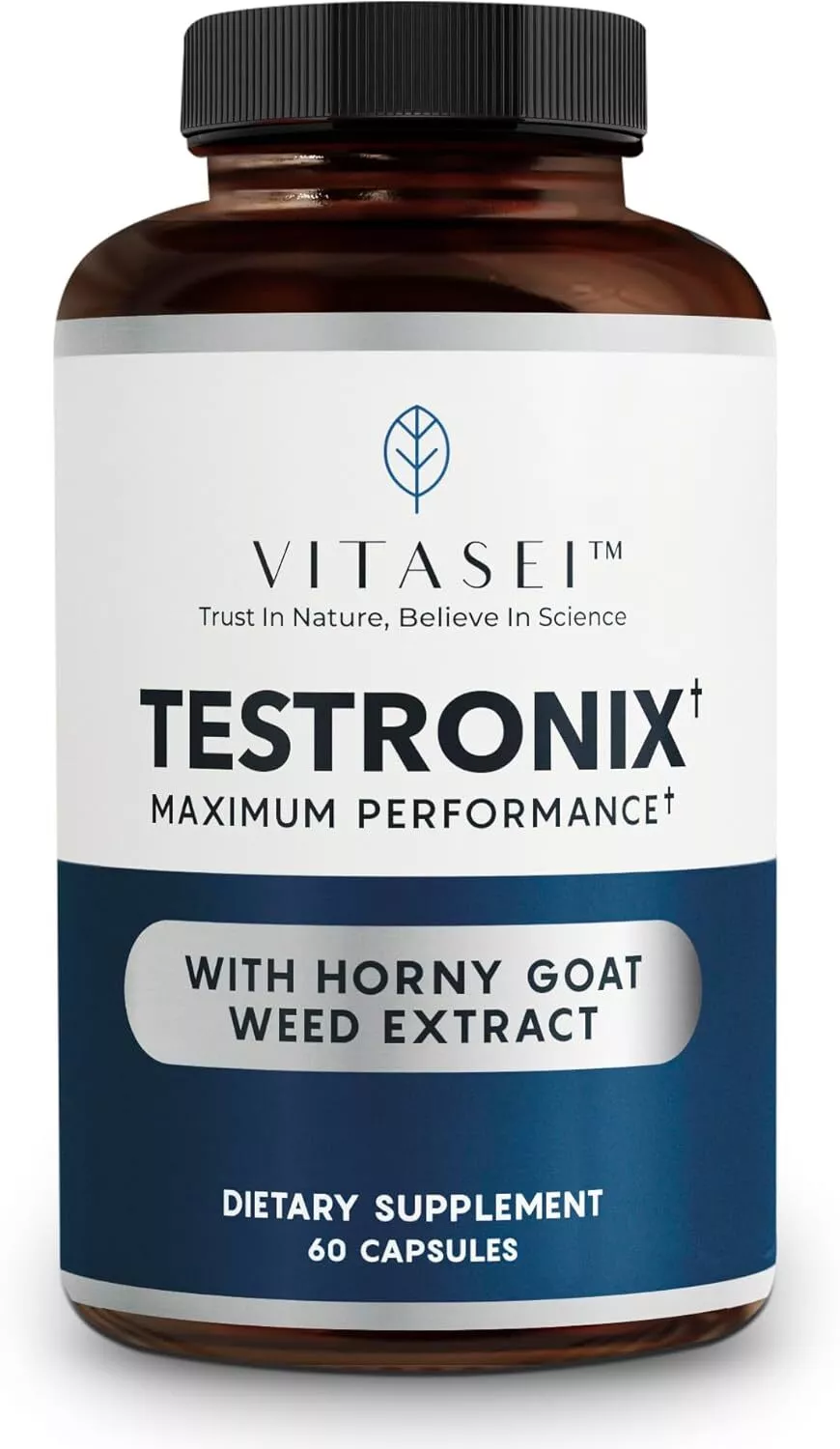 Testronix Performance Supplement for Men - Energy and Muscle Supplements for ...