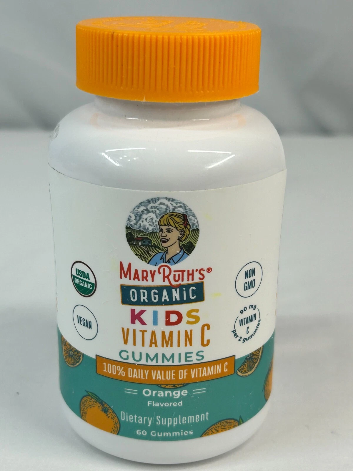 MARY RUTH'S ORGANIC VITAMIN C DIETARY SUPPLEMENT FOR KIDS 60 GUMMIES EXP 12/25