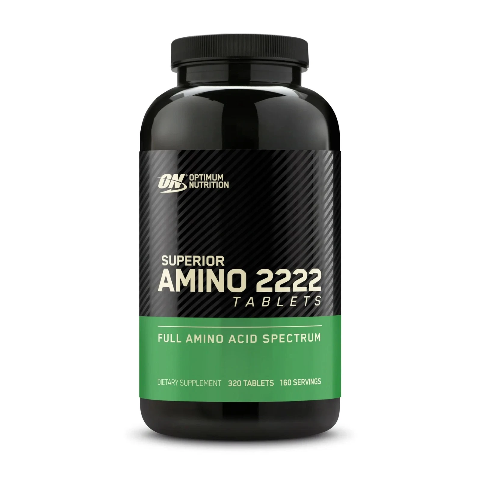 Optimum Nutrition Superior Amino 2222 Tablets, Essential Amino Acids, 320 Count
