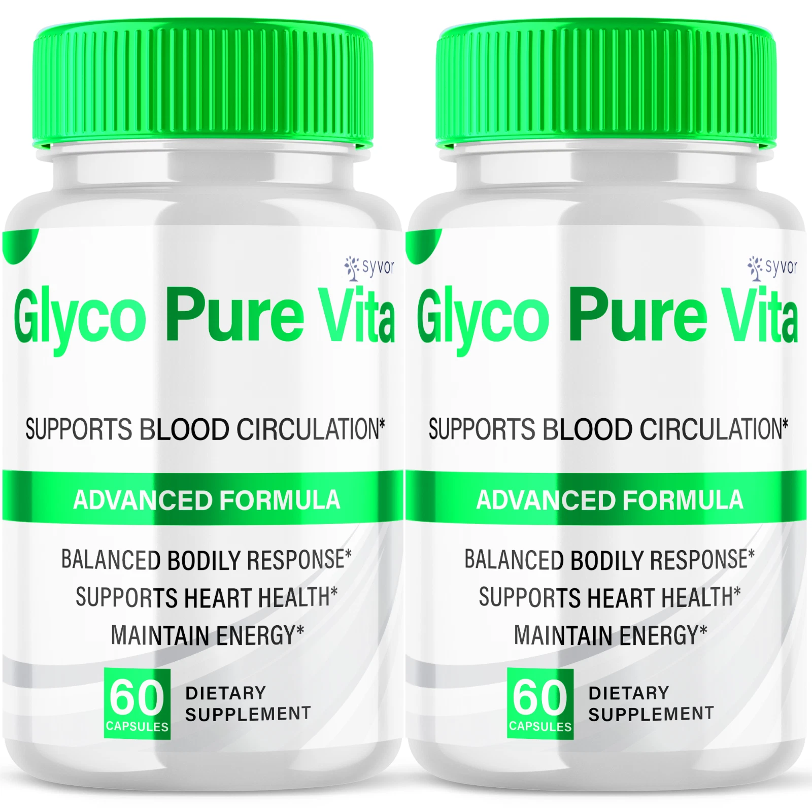 Glyco Pure Vita Advanced Formula Glycogen Max Support Supplement 120 Capsules