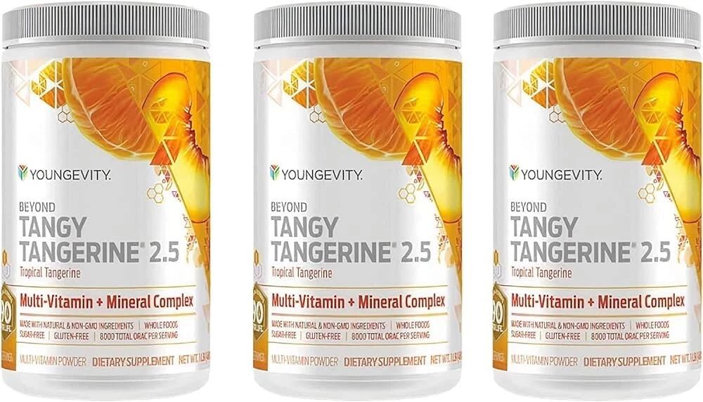 [357254283758] Youngevity Beyond Tangy Tangerine BTT 2.5 Dr. Wallach - FREE SHIPPING 3-Pack