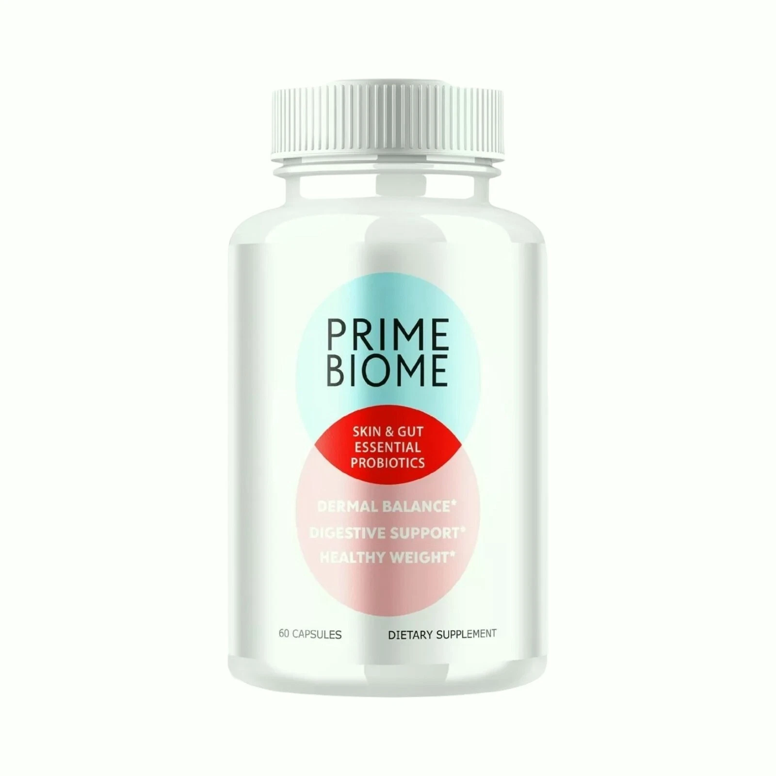 [157014375968] Prime Biome Capsules - PrimeBiome Gut & Skin Health Support - 60 Capsules