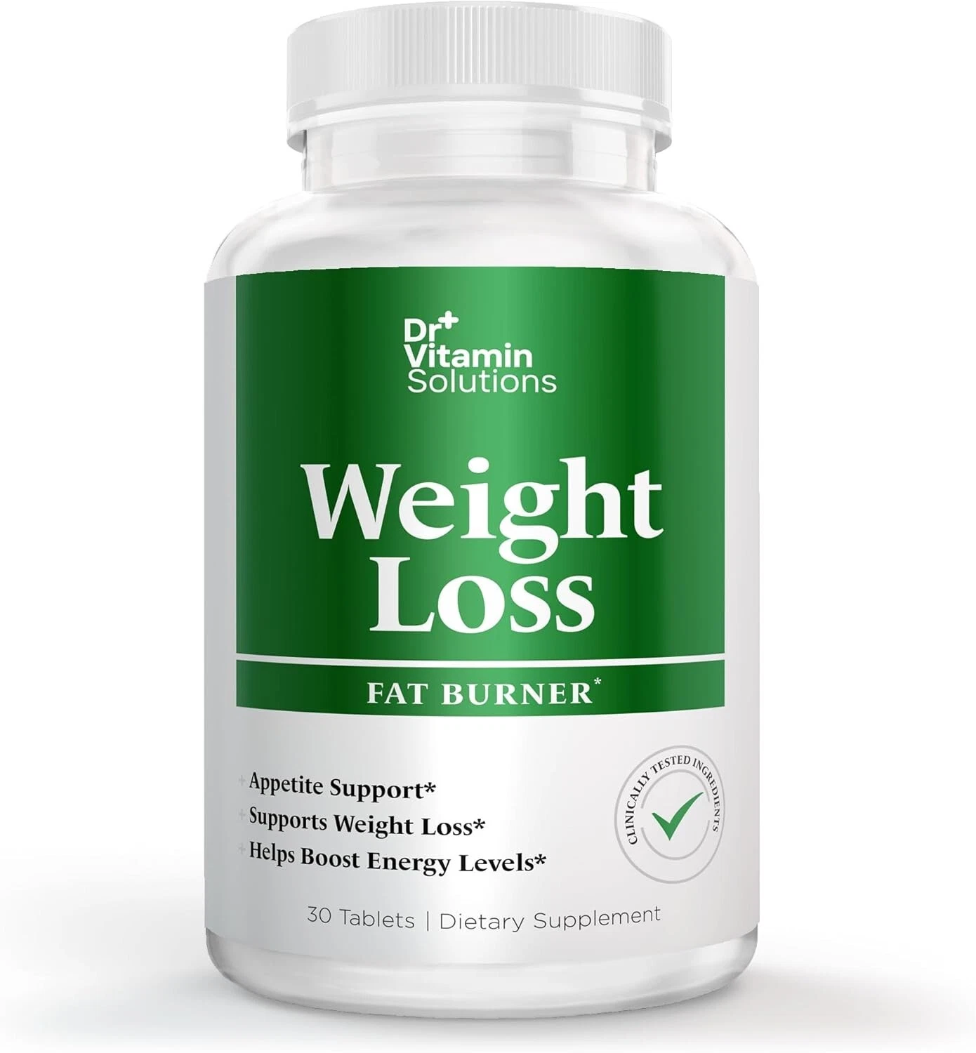 Weight Loss – Fat Burner & Appetite Support with Guarana, Green Tea, and Garcini