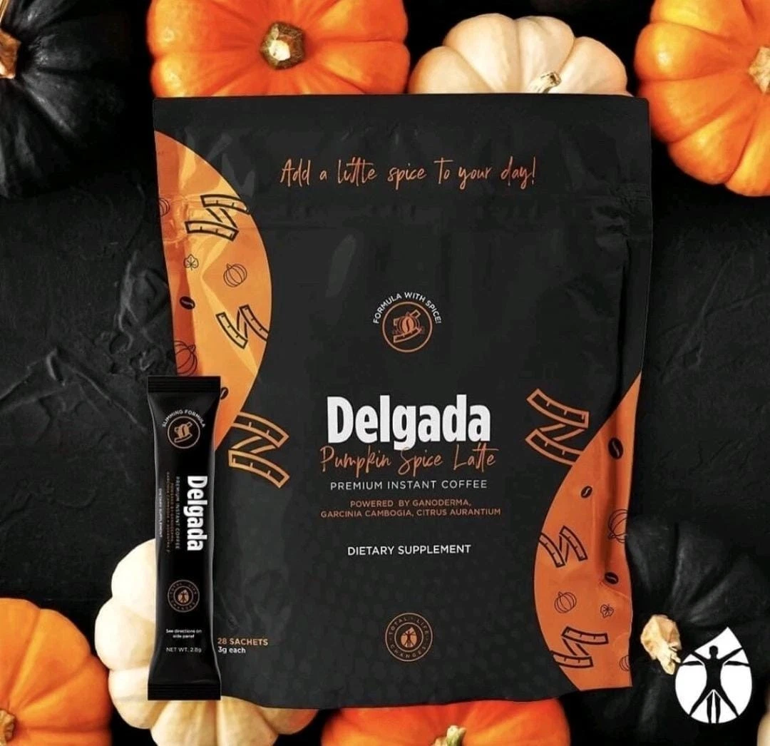 Lose Weight with Delgada Slimming Coffee 28 sachets delgada