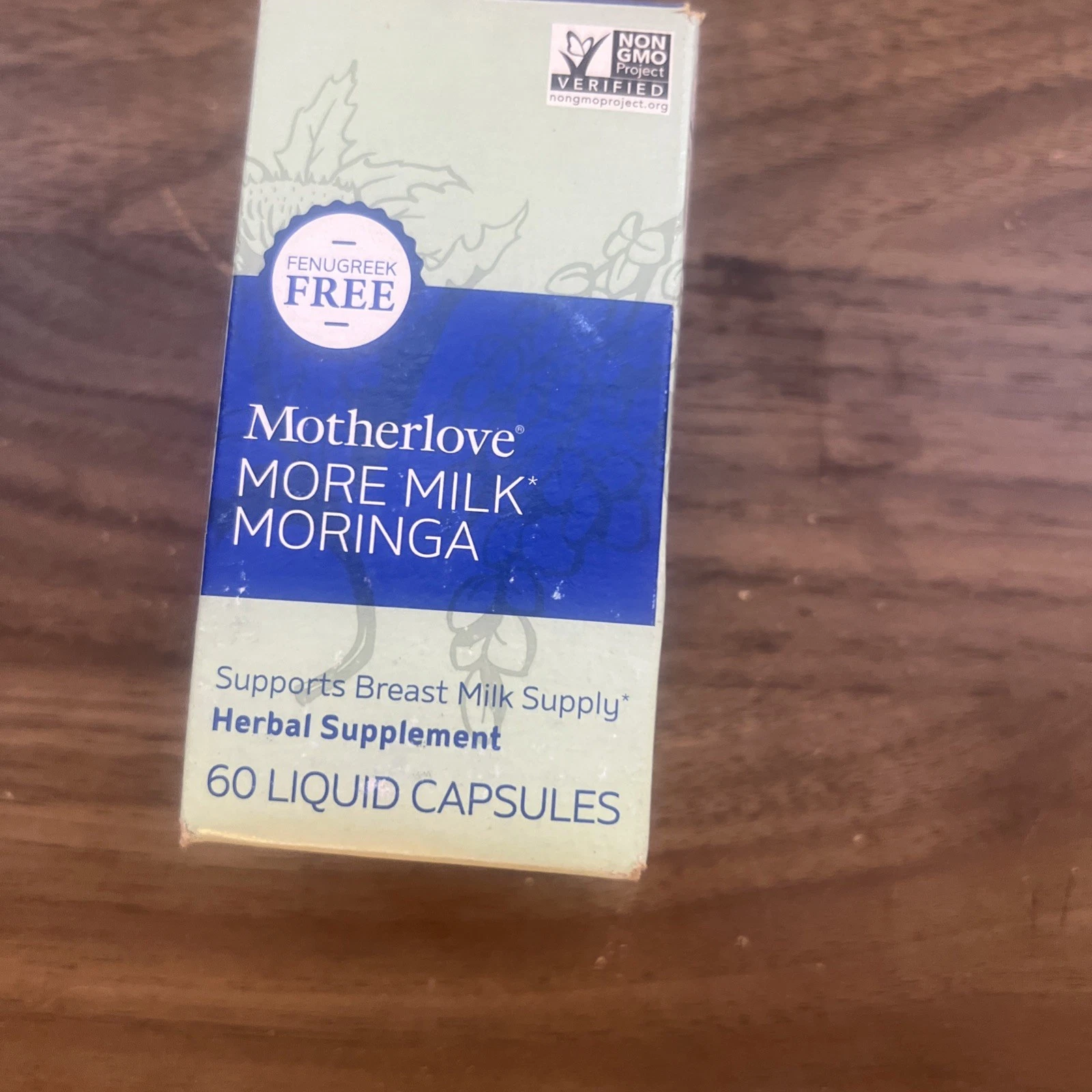 Motherlove More Milk Moringa Breastfeeding Nursing Lactation 60 Capsules