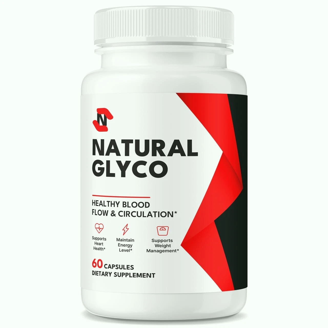 Natural Glyco Blood Support Pills, NaturalGlyco Glycogen Capsules (60ct)