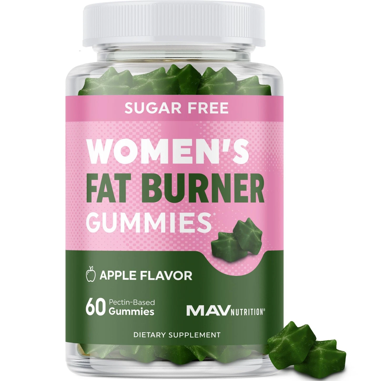 Women�s Fat Burner Gummies for Weight Loss | Green Tea, Green Coffee Bean, Garci
