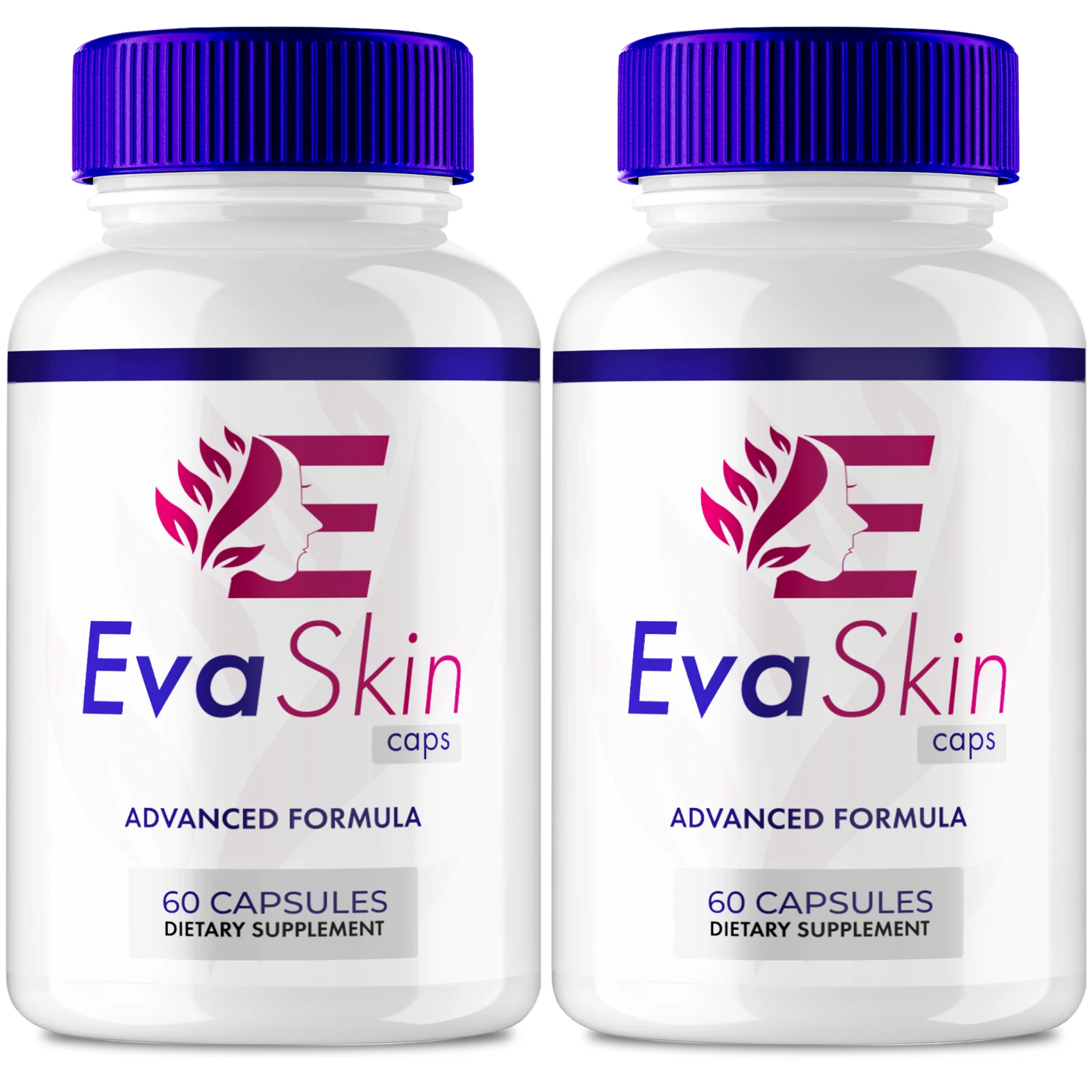[177258430791] (2 Pack) EvaSkin Capsules, Advanced Eva Skin Care for Daily Glowing Skin Pills