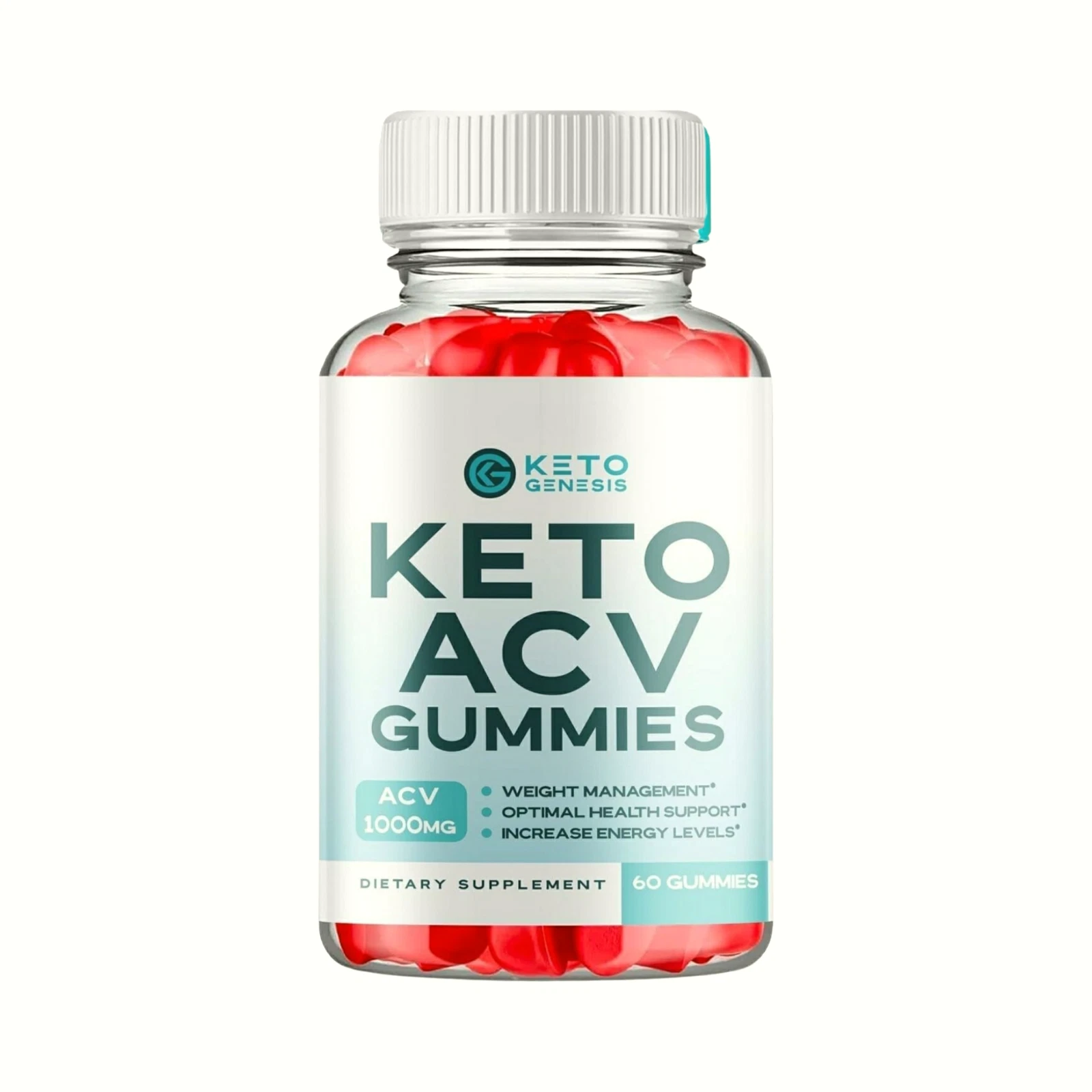 Keto Genesis Gummies, Keto Genesis Keto ACV Gummies (60 Gummies)