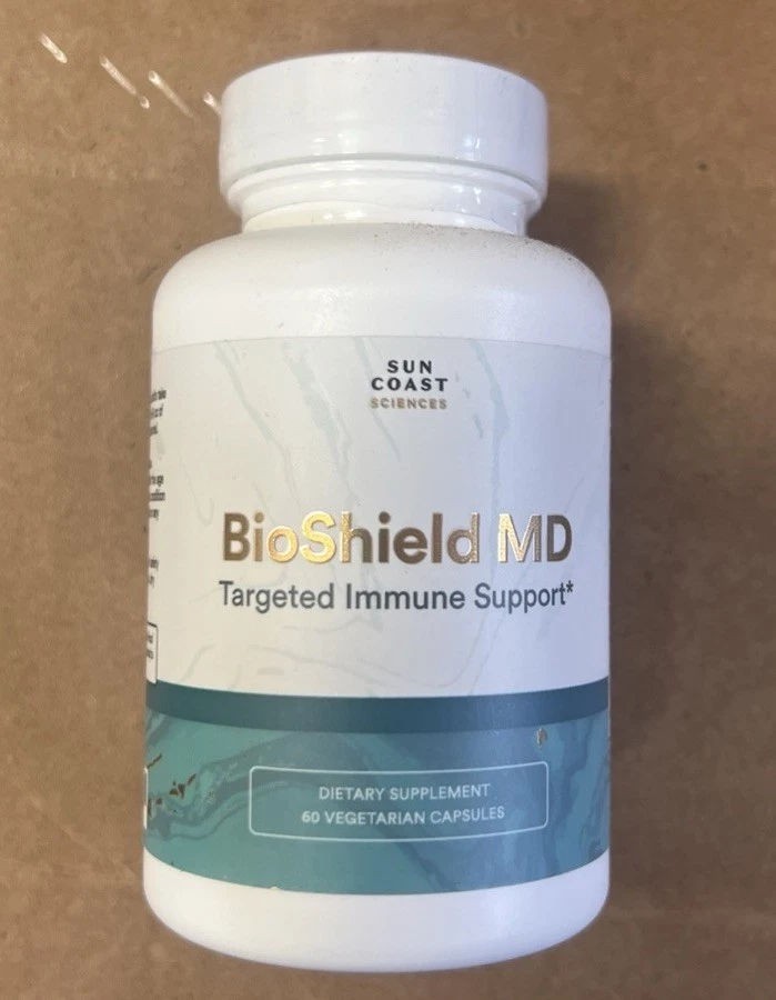 [177093872334] SUN COAST SCIENCES BioShield MD IMMUNE 60 caps. - EXP 10/2025